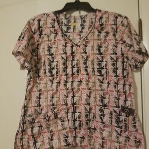 WonderWink Wonderflex scrub top